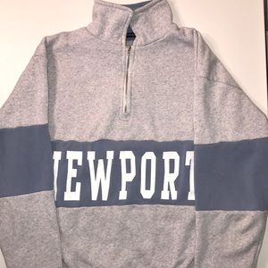 Quarter zip sweatshirt